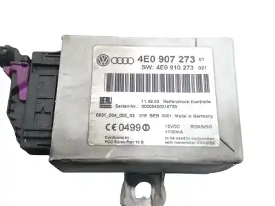 Автозапчасти б/у электронный модуль за audi a8 (4e2) 4.2 quattro ссылки oem iam 4e0907273 4e0910273 
