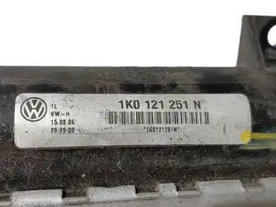 Second-hand car spare part water radiator for seat leon (1p1) reference oem iam references 1k0121251n  1k0121251n