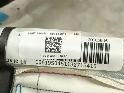 Автозапчасти б/у подушка безопасности передняя левая шторка безопасности за renault fluence (l3) desde 11/2009 fluence z.e. dynamique ссылки oem iam 62066822 1492436 985p11806r