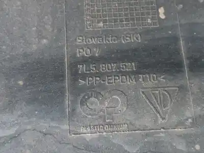 Автозапчастина б/у задній бампер для porsche cayenne (9pa) s 4.5 посилання на oem iam 95550541102g2x  7l5807521