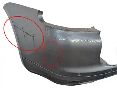 Автозапчастина б/у задній бампер для porsche cayenne (9pa) s 4.5 посилання на oem iam 95550541102g2x  7l5807521
