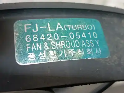 Автозапчастина б/у електро вентилятор для ssangyong musso 2.3 turbodiesel cat посилання на oem iam 6842005410  6842005410