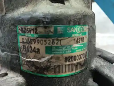 Peça sobressalente para automóvel em segunda mão compressor de ar condicionado a/a a/c por renault clio ii fase ii (b/cb0) authentique referências oem iam 8200037058  8200840770