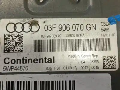 Recambio de automóvil de segunda mano de centralita motor uce para audi a1 sportback (8xa) attraction referencias oem iam 03f907309ac 5wp44870 03f906070gn