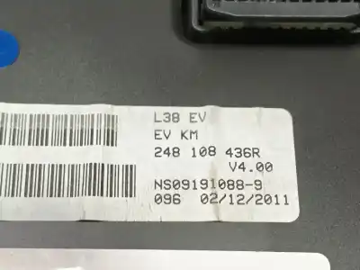 Автозапчасти б/у приборная доска за renault fluence (l3) desde 11/2009 fluence z.e. dynamique ссылки oem iam 248108436r ns091910889 281216746