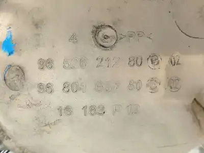 Peça sobressalente para automóvel em segunda mão depósito de expansão por citroen c3 sx referências oem iam 9680163780c 16183p12 9652621280b