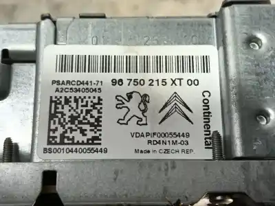 Second-hand car spare part audio system / radio cd for citroen c3 sx oem iam references a2c53405045 psarcd44171 96750215xt