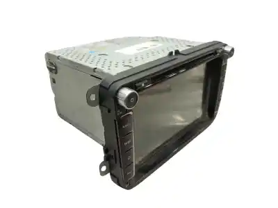 Peça sobressalente para automóvel em segunda mão sistema de áudio / rádio cd por seat leon (1p1) reference referências oem iam 