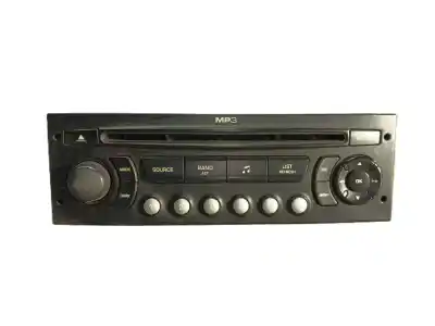 Piesă de schimb auto la mâna a doua sistem audio / cd radio casetofon pentru peugeot 307 sw (3h) 1.6 hdi 110 referințe oem iam 9662925977