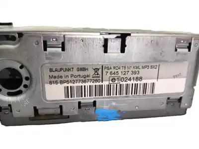 Piesă de schimb auto la mâna a doua sistem audio / cd radio casetofon pentru peugeot 307 sw (3h) 1.6 hdi 110 referințe oem iam 9662925977  7645127393