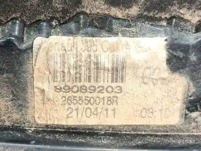 Pezzo di ricambio per auto di seconda mano luce di coda interna sinistra per renault scénic iii (jz0/1_) 1.5 dci (jz02, jz0r) riferimenti oem iam 265550018r  89089203