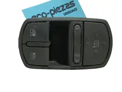 Second-hand car spare part left front power window switch for opel corsa d cosmo oem iam references 13258521