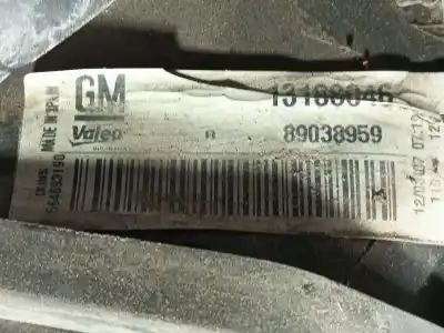 Second-hand car spare part right tailgate light for opel corsa d cosmo oem iam references 93190951  89038959