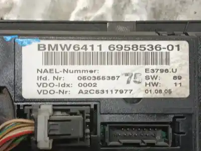 Peça sobressalente para automóvel em segunda mão comando de sofagem (chauffage / ar condicionado)  por bmw 3 (e90) 320 d referências oem iam 64119199259  6411695853601