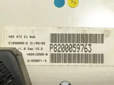 Автозапчасти б/у приборная доска за renault clio ii fase ii (b/cb0) authentique ссылки oem iam p8200059763 216589083 ns0012505b