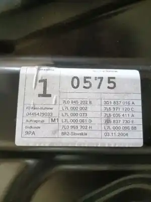 Автозапчастина б/у регулятор переднього правого скла для porsche cayenne (9pa) s 4.5 посилання на oem iam 7l0845202b  3d1959792f