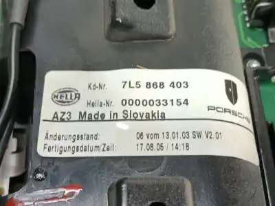 Автозапчастина б/у внутрішне світло для porsche cayenne (9pa) s 4.5 посилання на oem iam 7l5868403 28002990 7l5951171