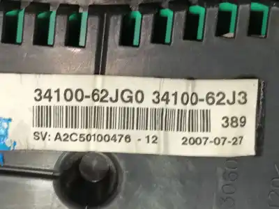 Second-hand car spare part dashboard for suzuki swift iii (mz, ez) 1.3 ddis (rs 413d) oem iam references a2c50100476 3410062jg0 3410062jg0