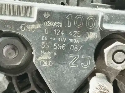 Автозапчастина б/у генератор для opel astra h gtc (a04) 1.6 (l08) посилання на oem iam 1638102380  0124425020