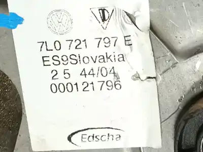 Автозапчастина б/у важіль ручного гальма для porsche cayenne (9pa) s 4.5 посилання на oem iam 7l0721797e  000121796