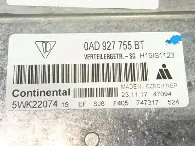 Автозапчастина б/у електронний модуль для porsche cayenne (9pa) s 4.5 посилання на oem iam 0ad927755bt  5wk22074