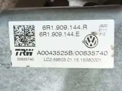 Second-hand car spare part steering column for skoda rapid spaceback (nh1) 1.6 tdi oem iam references 6r1423510dk  6r1423510be