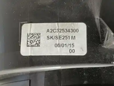 Second-hand car spare part dashboard for skoda rapid spaceback (nh1) 1.6 tdi oem iam references 5ja920840e  5ja920840e
