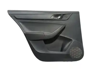 Second-hand car spare part left rear door trim for skoda rapid spaceback (nh1) 1.6 tdi oem iam references 5jh867211