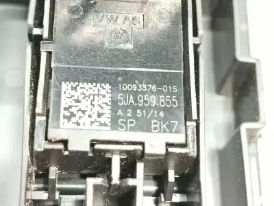 Second-hand car spare part right front power window switch for skoda rapid spaceback (nh1) 1.6 tdi oem iam references 5ja867171b9b9  5ja867171b
