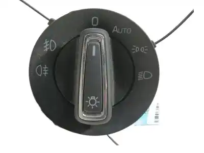 Second-hand car spare part headlights switch for skoda rapid spaceback (nh1) 1.6 tdi oem iam references 5ja941431aiha
