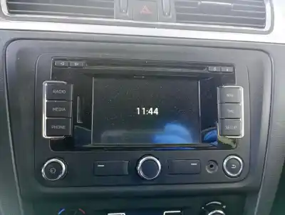 Second-hand car spare part audio system / radio cd for skoda rapid spaceback (nh1) 1.6 tdi oem iam references 5ja035192swhs  5ja035192s