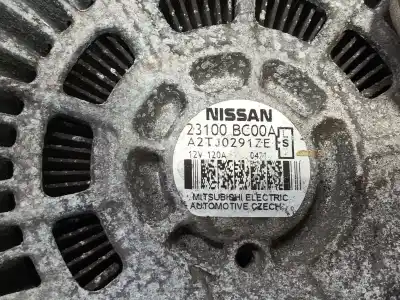 Автозапчасти б/у генератор за nissan qashqai / qashqai +2 i (j10, nj10, jj10e) 1.6 ссылки oem iam 23100bc00a  