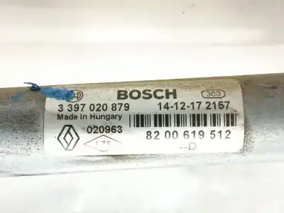 Автозапчастина б/у двигатель передніх склоочисників для dacia duster ambiance 4x2 посилання на oem iam 8200619512d 8200619512 3397020879