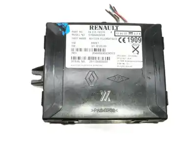 Автозапчастина б/у електронний модуль для renault fluence (l3) desde 11/2009 fluence z.e. dynamique посилання на oem iam 282757437ra 282757437r 51986069c09