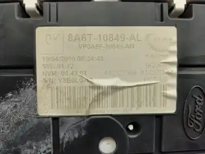 Автозапчастина б/у панель інструментів для ford fiesta vi (cb1, ccn) 1.6 ti посилання на oem iam 1786848  8a6t10849al