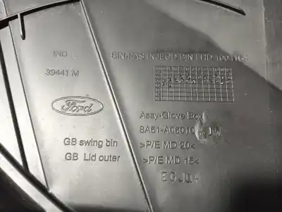 Автозапчастина б/у бардачок для ford fiesta vi (cb1, ccn) 1.6 ti посилання на oem iam 2038239  8a61a06010