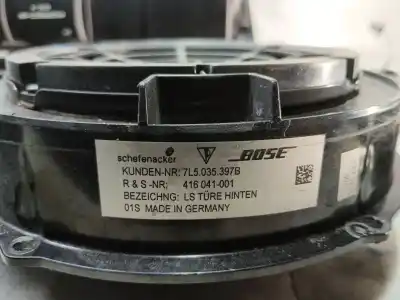 Second-hand car spare part speaker for porsche cayenne (9pa) s 4.5 oem iam references 99764514002 pa1490 7l5035111c