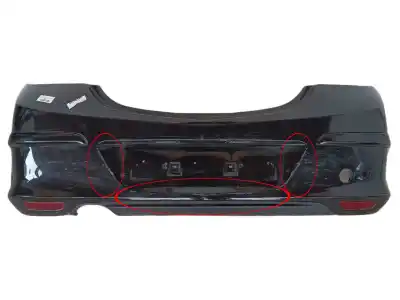 Автозапчасти б/у задний бампер за opel astra h gtc (a04) 1.9 cdti (l08) ссылки oem iam 13161057