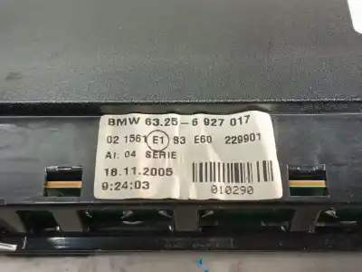 Second-hand car spare part center tailgate light for bmw 5 (e60) 530 i oem iam references 63256927017  