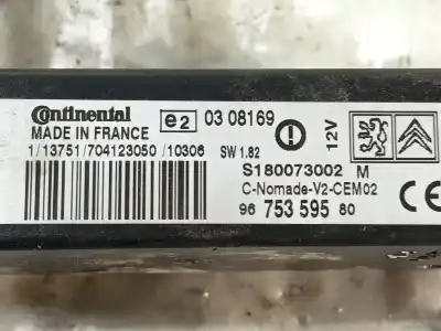 Second-hand car spare part electronic module for citroen c3 sx oem iam references s180073002m 704123050 9675359580
