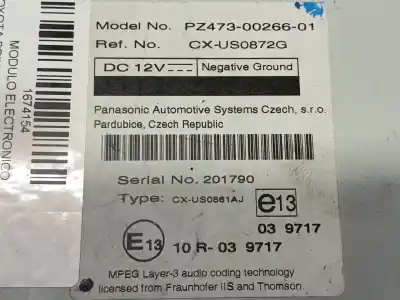 Автозапчастина б/у електронний модуль для toyota prius (_w3_) 1.8 hybrid (zvw3_) посилання на oem iam cxus0872g  pz4730026601