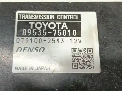 Автозапчастина б/у електронний модуль для toyota prius (_w3_) 1.8 hybrid (zvw3_) посилання на oem iam 0791002543  8953575010