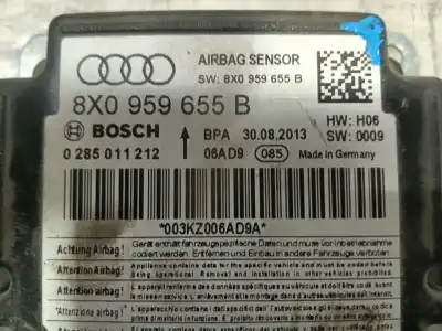 Recambio de automóvil de segunda mano de centralita airbag para audi a1 sportback (8xa) attraction referencias oem iam 0285011212 8x0959655b 8x0959655b