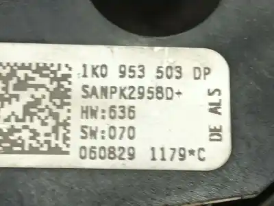 Second-hand car spare part multifunction switch for seat leon (1p1) reference oem iam references 1k0953513a 0608291179c 1k0953503dp