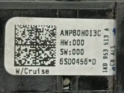 Second-hand car spare part multifunction switch for seat leon (1p1) reference oem iam references 1k0953513a 0608291179c 1k0953503dp