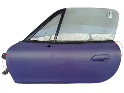 Автозапчасти б/у левая передняя дверь за mazda mx-5 ii (nb) 1.8 16v (nb8c) ссылки oem iam 