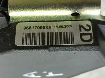 Pezzo di ricambio per auto di seconda mano cintura di sicurezza posteriore destra per citroen c3 picasso (sh_) 1.6 hdi riferimenti oem iam 8975es  96817096xx