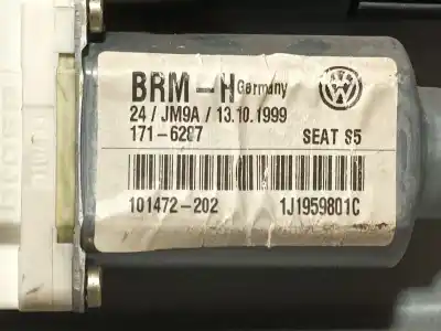 Автозапчастина б/у регулятор вікна передній лівий для seat toledo ii (1m2) 1.9 tdi посилання на oem iam 1m0837461a  1m0837755