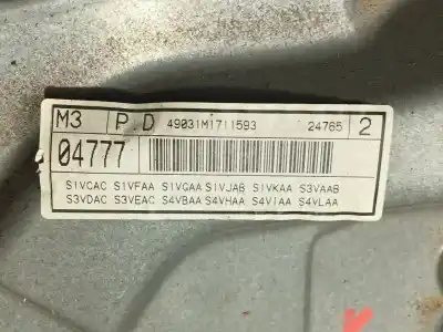 Автозапчасти б/у задний правый стеклорегулятор за seat leon (1m1) 1.9 tdi ссылки oem iam 1m0839730j  49031m1711593