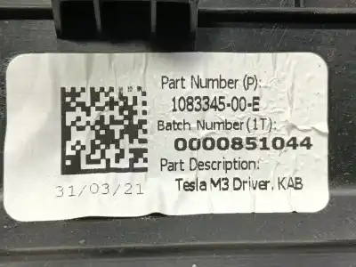 Peça sobressalente para automóvel em segunda mão tablier por tesla model 3 (5yj3) ev awd referências oem iam 108340180j 161956900a 2023127x